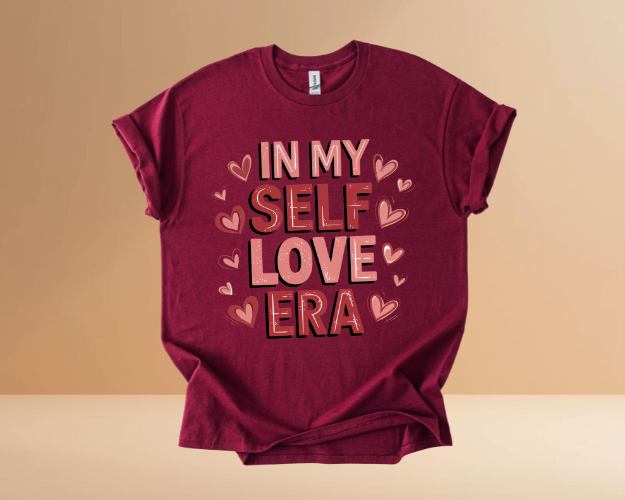 VALENTINES DAY SELF LOVE DESIGN TSHIIRTS
