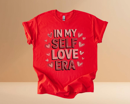 VALENTINES DAY SELF LOVE DESIGN TSHIIRTS