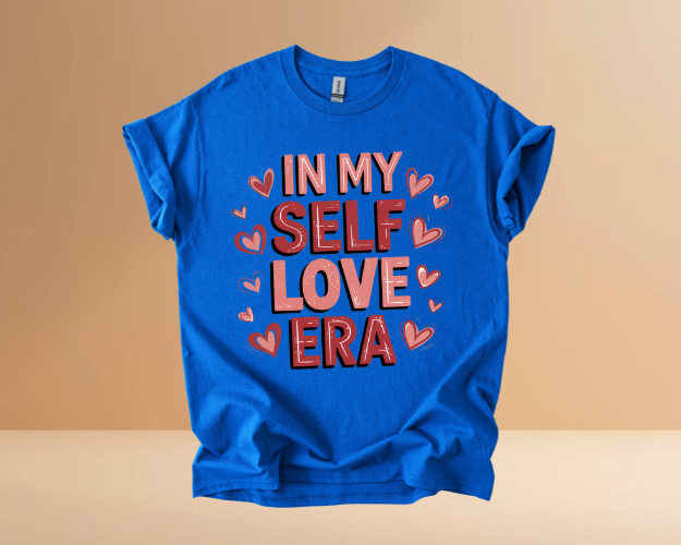 VALENTINES DAY SELF LOVE DESIGN TSHIIRTS
