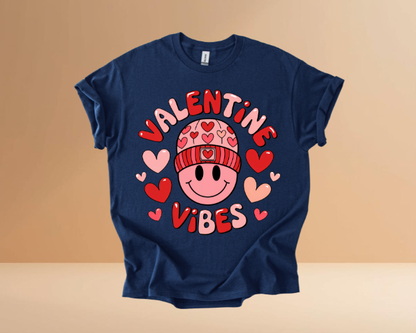 VALENTINES DAY VIBES DESIGN TSHIRTS
